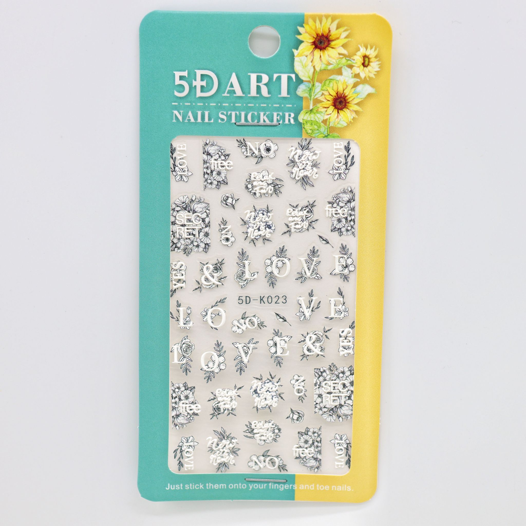 Pegatinas de Uñas 5D Autoadhesivas /Pegatinas Para Uñas Decorativas Nail Art /Stickers Calcomanías DIY Decoración De Arte De Uñas14